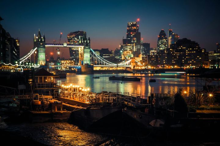 Hotels In London City - bridge over body of water near buildings