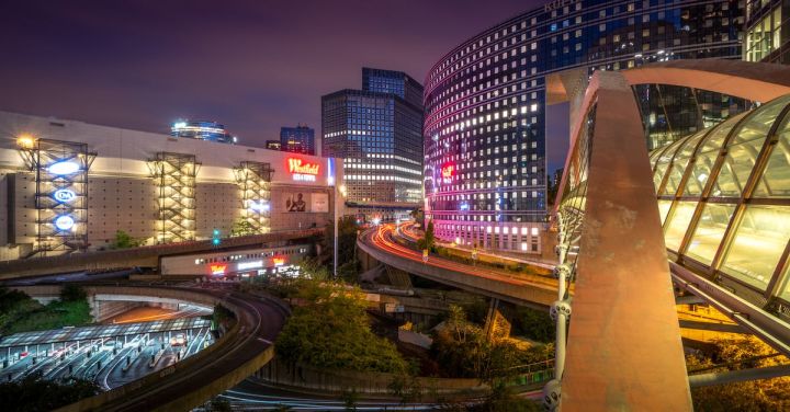 Business Districts - Free stock photo of architecture, blur, bridge